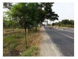 Tanah Strategis di jalan raya utama yogyakarta-solo (dekat solo)
