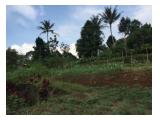 Tanah Dengan View Indah di Kaki Gunung Salak