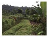 Tanah Dengan View Indah di Kaki Gunung Salak